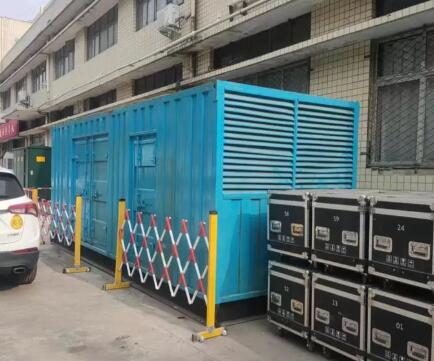 四会静音发电机租赁